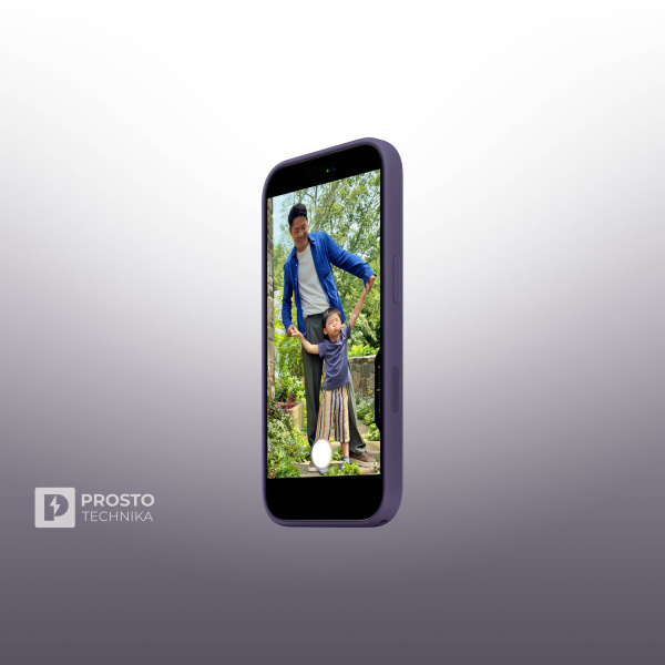 Чехол Apple iPhone 17 Silicone Case with MagSafe -Purple Fog